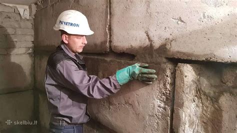 PENETRON medžiagos dengimas ant betono