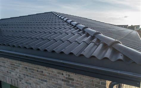 Eternit Gotika šiferio lakštų išdėstymas ant stogo