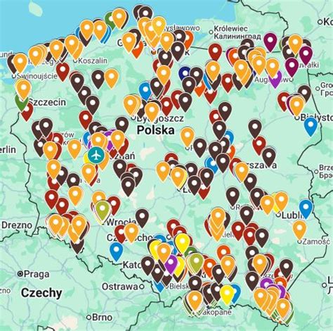 Žemėlapis: Lenkijos gamintojų įsikūrimo vietos ir tiekėjų tinklai