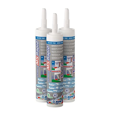 Statybinių elementų klijavimas su Ultrabond MS Rapid