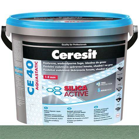 Infografika: CE 40 glaisto charakteristikos - Silica Active, TrioProtection, Aquastatic