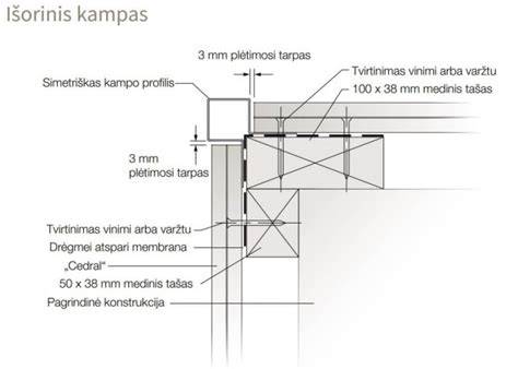 Montavimo schema Cedral dailylentėms