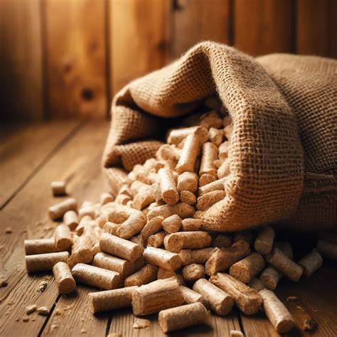 Infografika: kaip gimsta medžio pjuvenų granules ir jų naudojimas