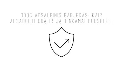 Odą saugantis lipidų barjeras schema