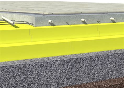 Scheminis pamatų su XPS izoliacija vaizdas