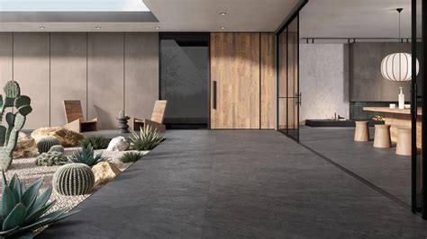 QUARZSTONE ANTHRACITE STR 45x90x2.0 sandara ir paviršiaus tekstūra