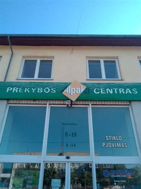 Statybinių medžiagų parduotuvė Jonavoje