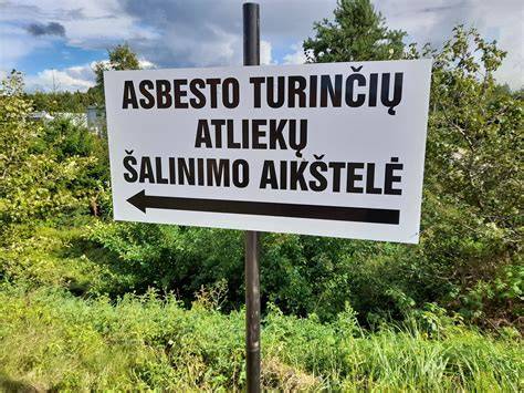 Šalies regionų atliekų priėmimo aikštelės ir asbesto tvarkymo taškai