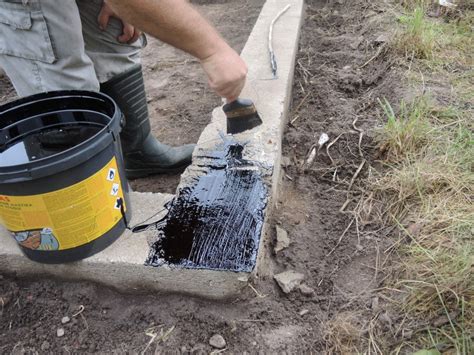 Bituminės mastikos panaudojimas pamato hidroizoliacijai