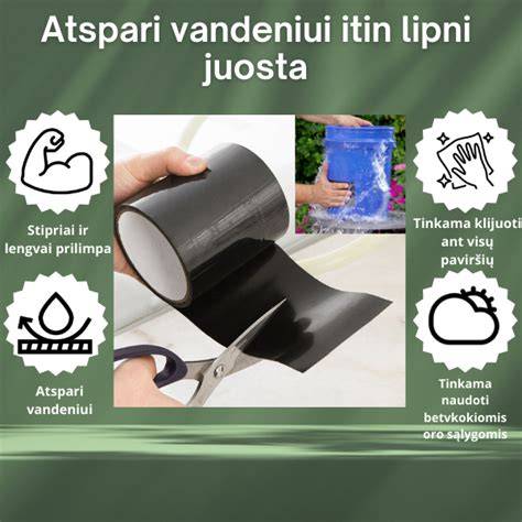 Infografika: Kaip veikia vandeniui atspari membrana bato viduje