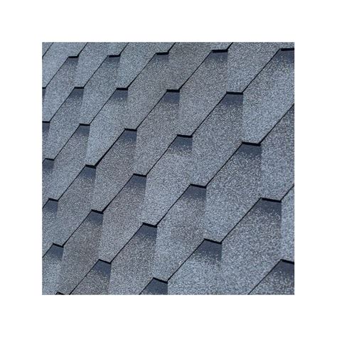 Bituminės čerpės HEXAGONAL Rock - juodos spalvos variantas