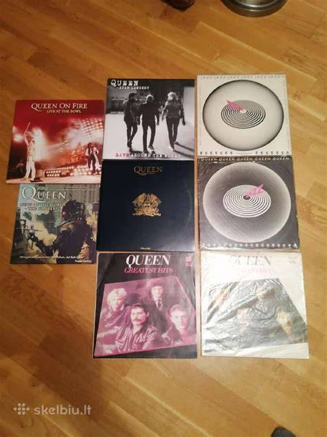 Pristatymas: Queen vinilo leidinio dizainas
