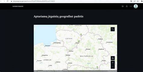 Skylių planavimo ir tikslumo įrašas: brėžiniai, tolerancijos lentelės, GIS žemėlapio pavyzdys