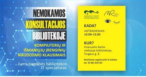 Konsultacijos su specialistu svarba
