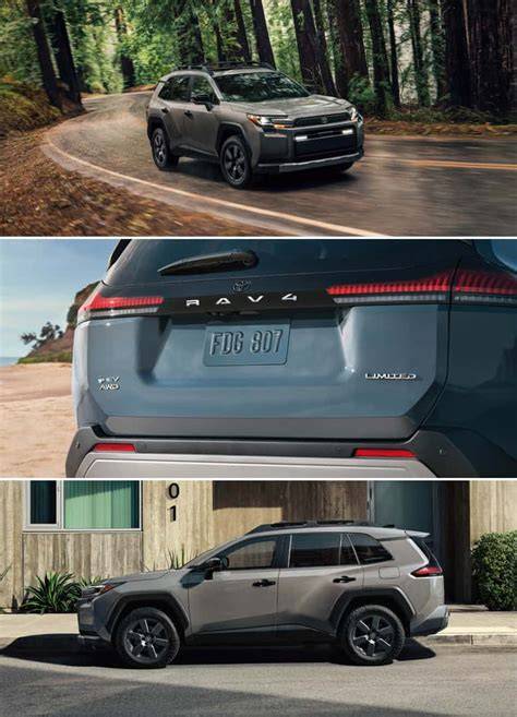 Infografika: Toyota RAV4 priedų įvairovė (išorė ir vidus)