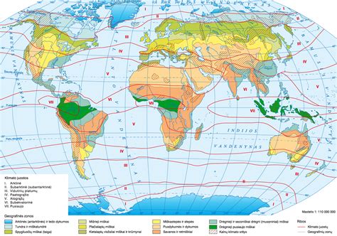 Žemėlapis su pažymėtomis didžiosiomis litosferos plokštėmis
