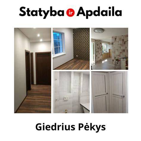 Infografika: Vidaus apdailos darbų etapai