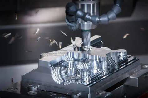 Ilustracija: CNC frezavimo procesas