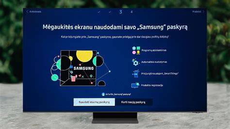 Nuotolinis atrakinimas per Samsung paskyrą
