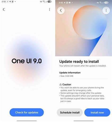 One UI užrakto ekranų specialusis modulis