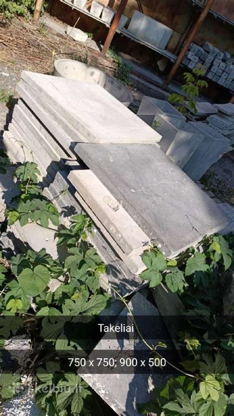 Betonines plytelės ir akmenų takelių vizualizacijos