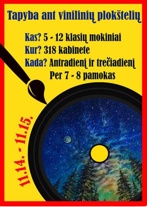Vinilinių plokštelių pasirinkimo prezentacijos nuotrauka
