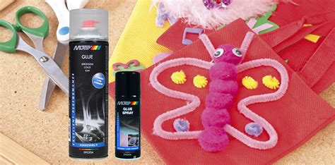 Purškiamų klijų panaudojimas