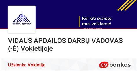 Infografika: vidaus apdailos darbų procesų srautas