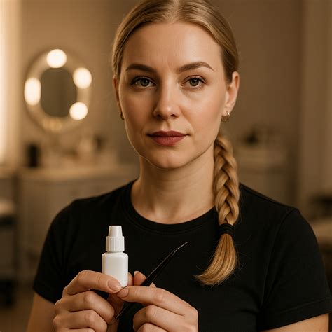 Infografikas: kaip veikia blakstienų klijai Revlon