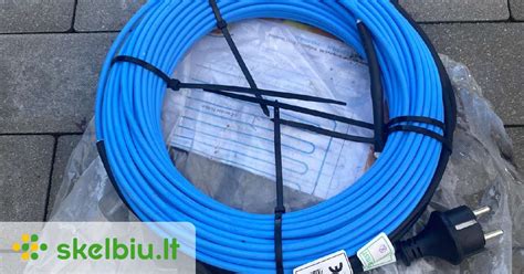 Šildymo kabelio paruošimas betonavimui