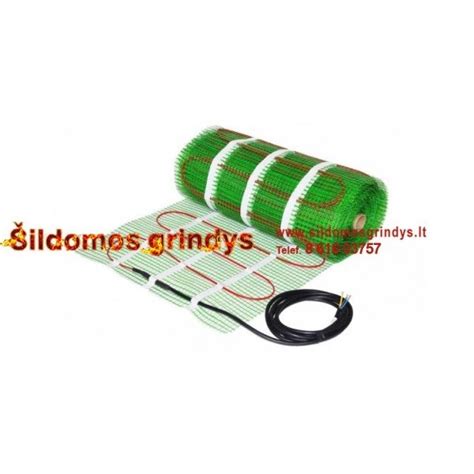 ThinMat šildymo kilimėlio klojimas