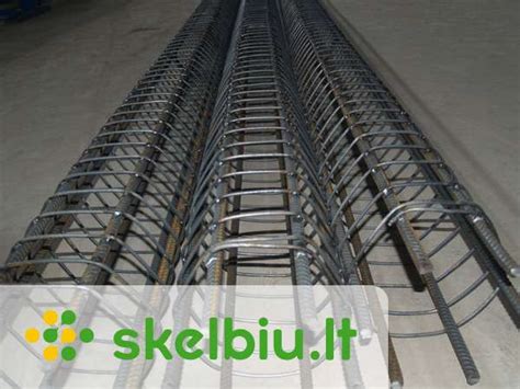 Armatūros tinklo klojimas betonavimui