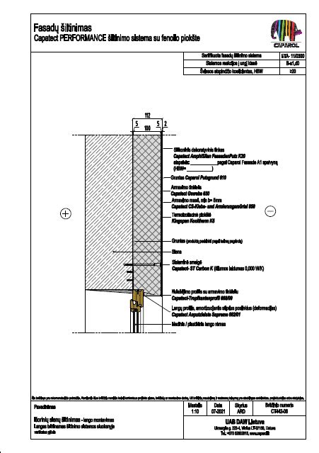 Viso ERP šiltinimo sistema su EPS plokštėmis