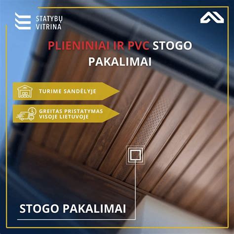 Stogo pakalimai vizualiai