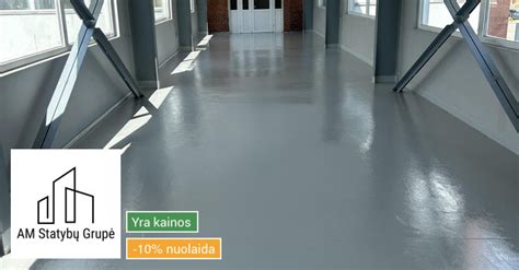 Epoksidinių grindų įrengimo procesas