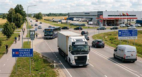Malonus logistikos maršrutas Lietuvoje