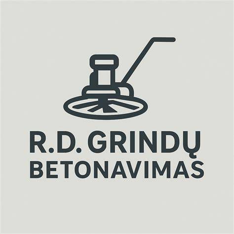 Infografika apie grindų betonavimo proceso etapų eiliškumą