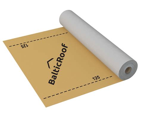 Difuzinė plėvelė Baltic roof 125 g/m2 trisluoksnė.paveikslėlis