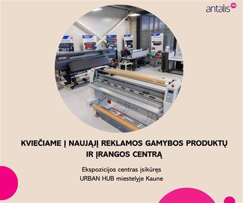 pagrindines reklamos gamybos medžiagos vizualizacijos