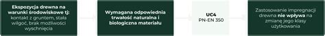 EN 335 impregnavimo klasifikacija infografika