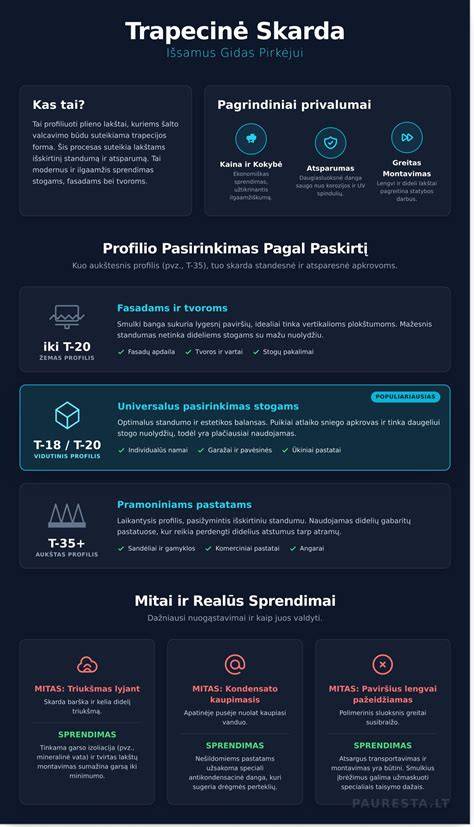 Infografika: XPS montavimo schema fasadui, grindims ir stogui