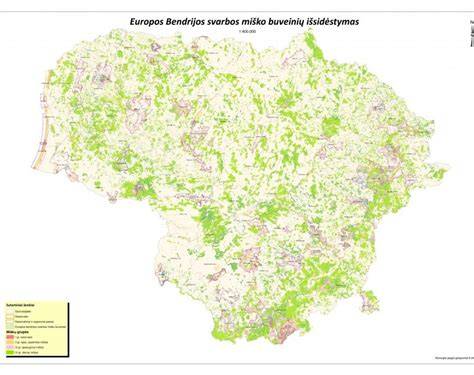 Žemėlapis: NATURA 2000 buveinių apsauga Europoje
