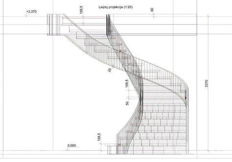 Kainų skaičiavimo diagrama laiptų projekto etapuose