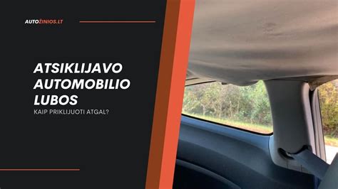 Atnaujintos automobilio lubos