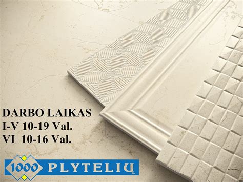 Pavyzdžiai skirtingų stilių dekoratyvinių plytelių