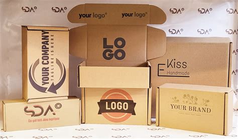 Pritaikytos popierinių vamzdelių pakuotės su logotipais