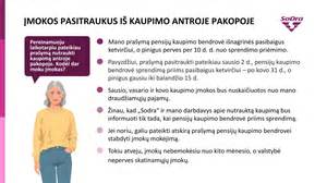 Diagramma: kaip vyksta pensijų perskaičiavimas