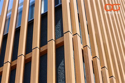 Maumedžio medienos panaudojimas fasadams