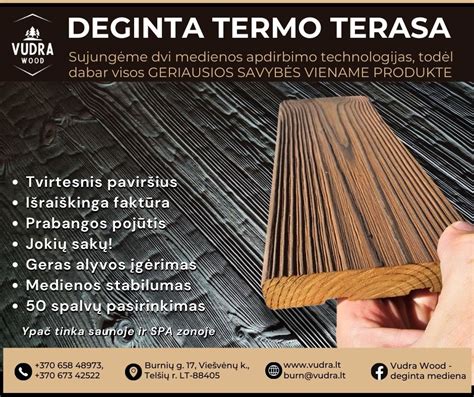 Lietuviškas klimatas ir medienos pasirinkimas