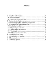 gamybos procesas bituminės dangos